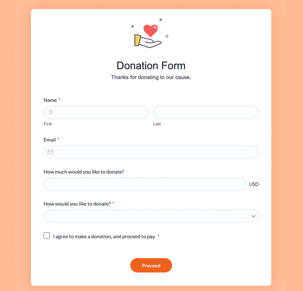non profits forms